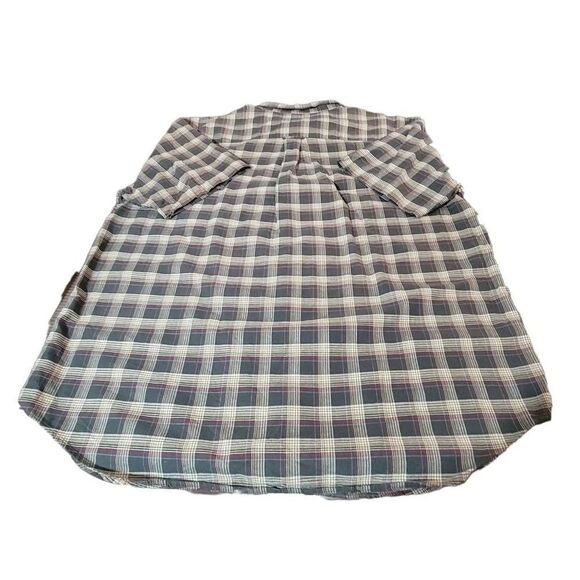 Roundtree and Yorke XXL Plaid Casual Buttondown Shirt - Picture 2 of 3